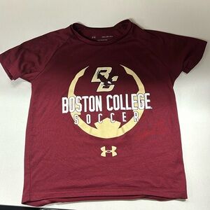 Under Armour Boston College Short sleeve soccer shirt for kids